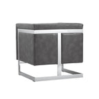 Yvette Armchair - Stainless Steel