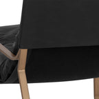 Zancor Lounge Chair - Antique Brass