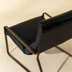 Zancor Lounge Chair - Antique Brass