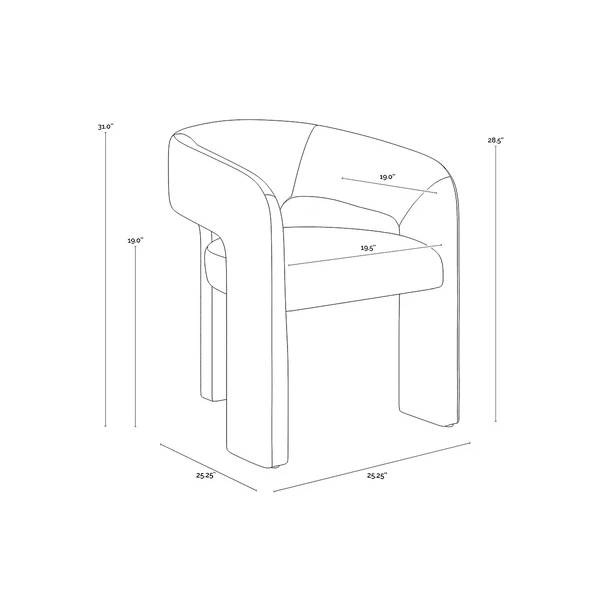 Isidore Dining Armchair