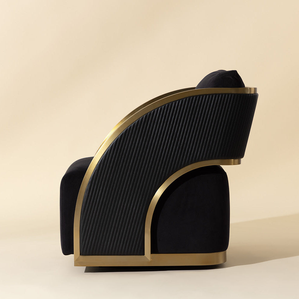 Baz Swivel Lounge Chair