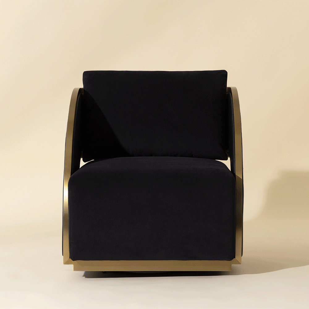 Baz Swivel Lounge Chair