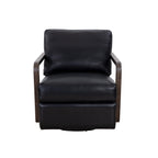 Castell Swivel Lounge Chair - Brown