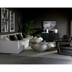 Castell Swivel Lounge Chair - Brown