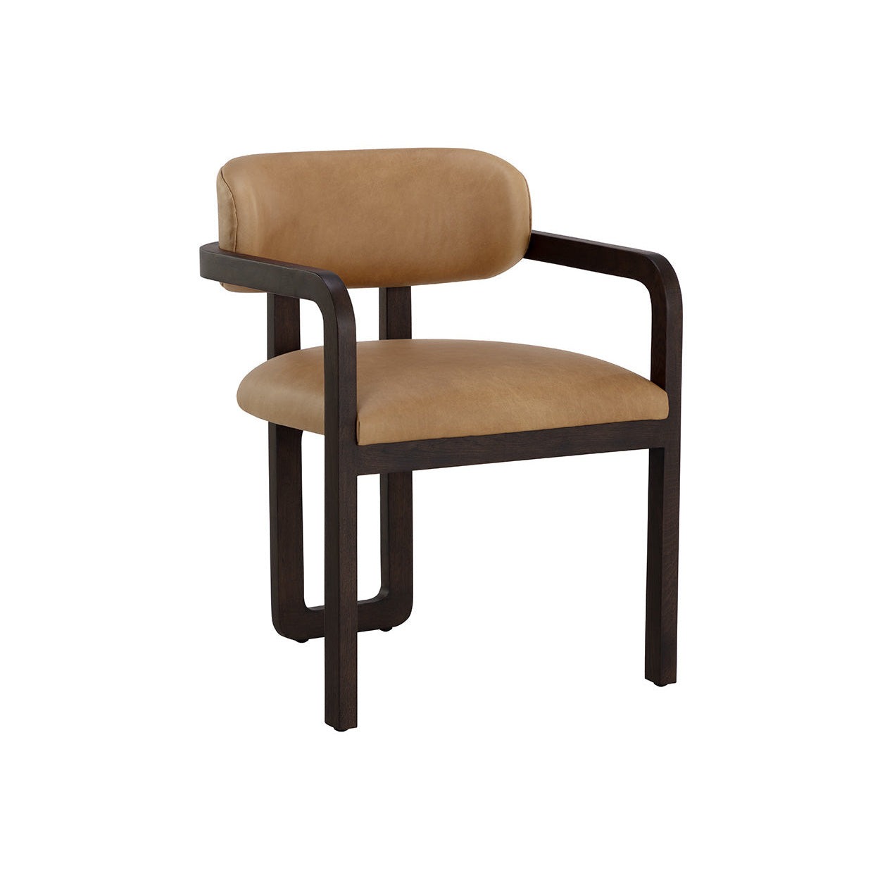 Madrone Dining Armchair - Brown