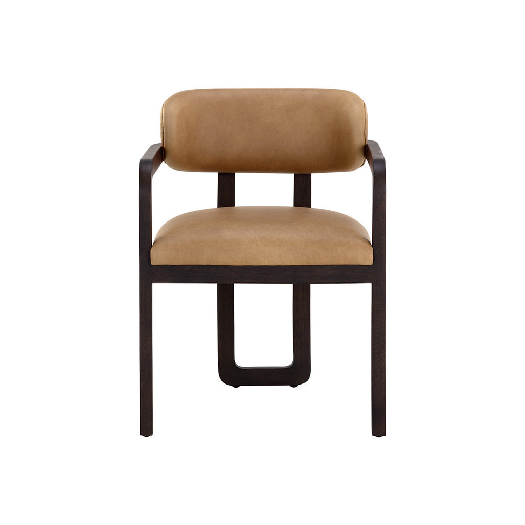 Madrone Dining Armchair - Brown