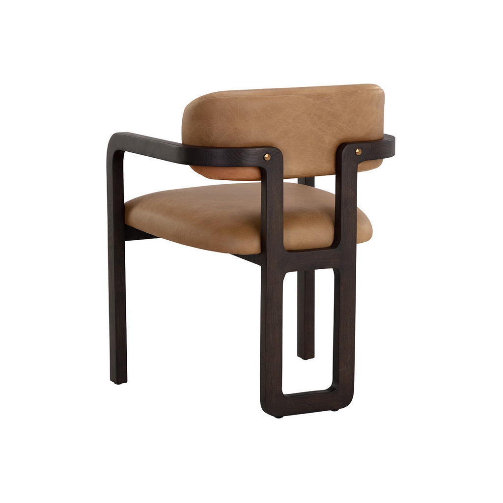 Madrone Dining Armchair - Brown