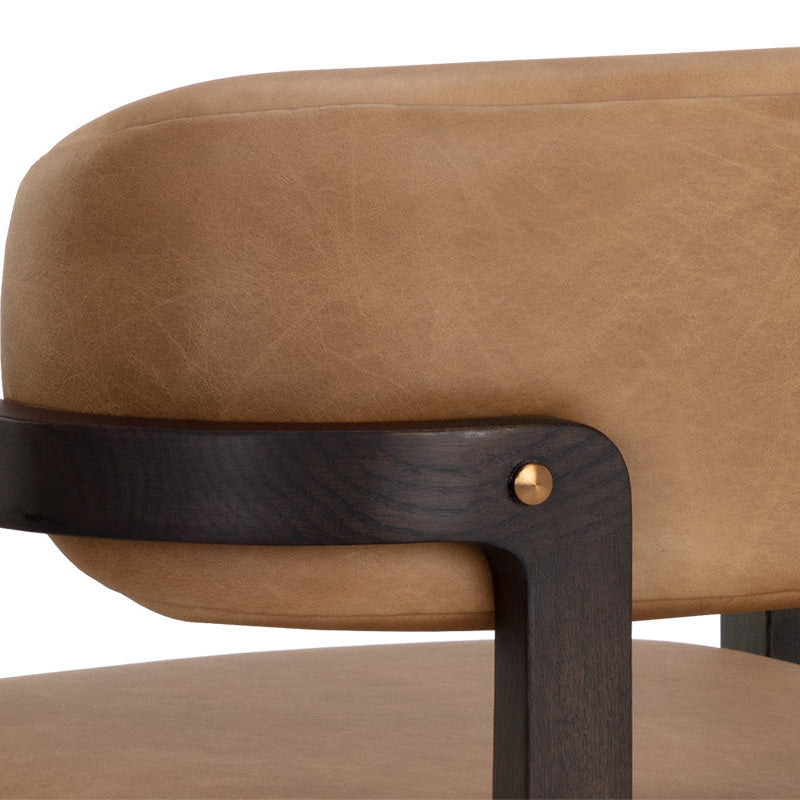 Madrone Dining Armchair - Brown