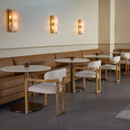 Madrone Dining Armchair - Rustic Oak