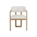 Madrone Dining Armchair - Rustic Oak