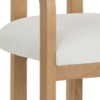 Madrone Dining Armchair - Rustic Oak