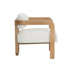 Madrone Lounge Chair - Rustic Oak