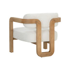 Madrone Lounge Chair - Rustic Oak