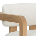 Madrone Lounge Chair - Rustic Oak