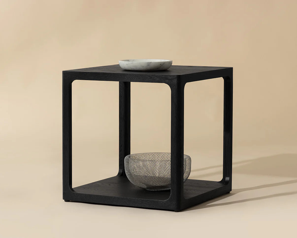 Doncaster Side Table- Black