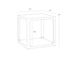 Doncaster Side Table- Black