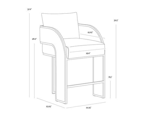 Baz Counter Stool