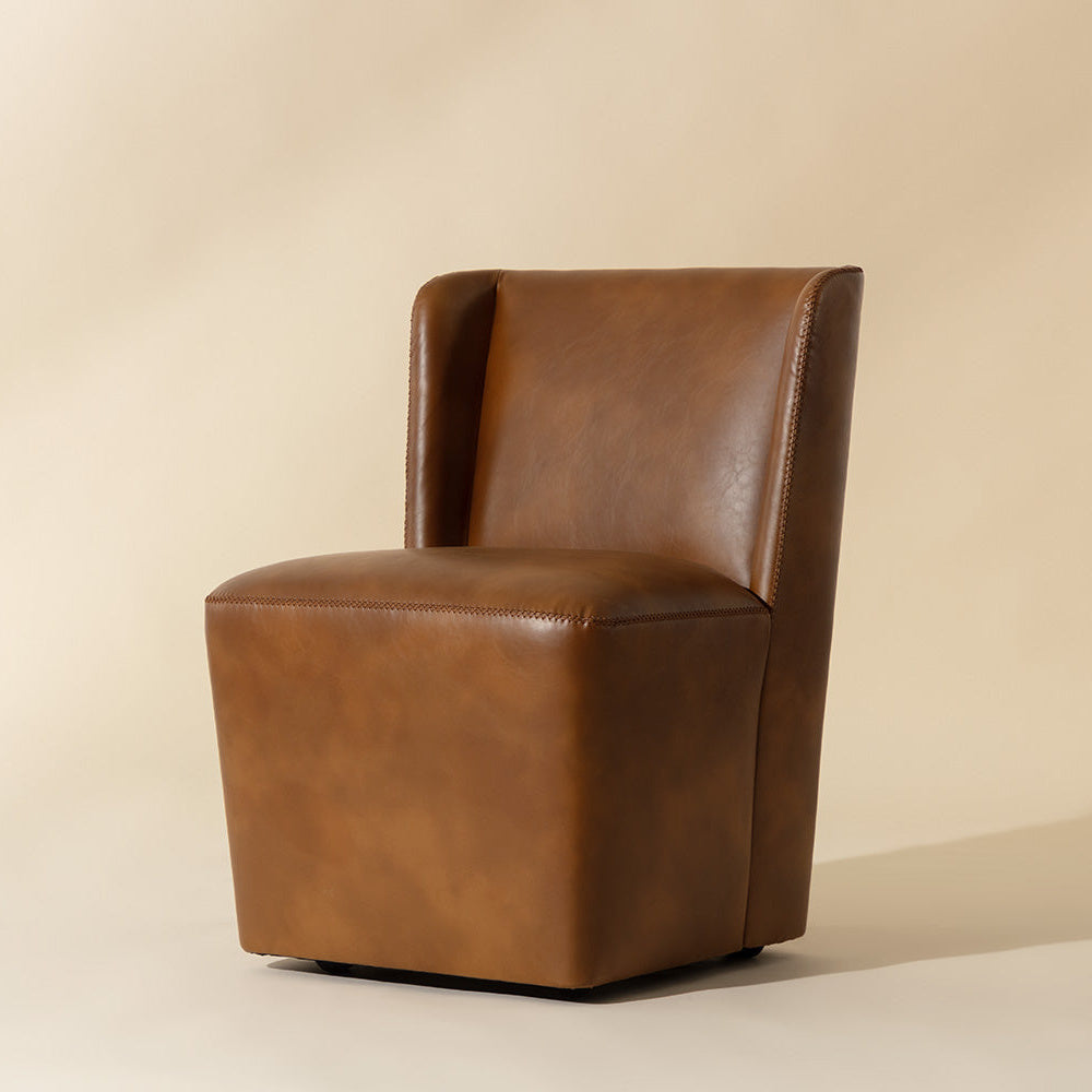 Amita Wheeled Dining Chair