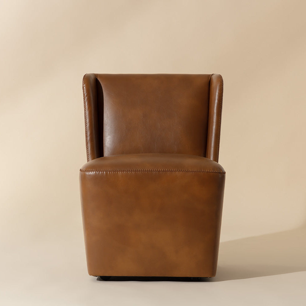 Amita Wheeled Dining Chair