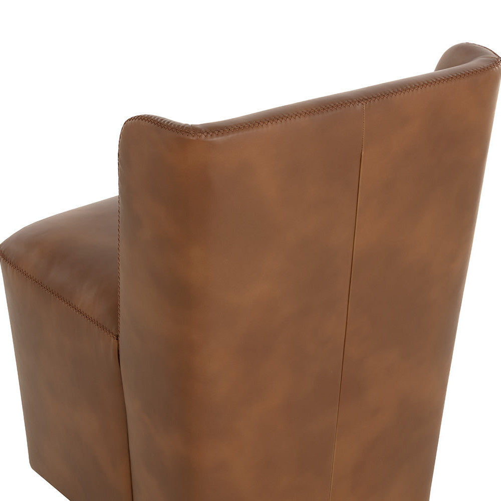 Amita Wheeled Dining Chair