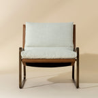 Zancor Lounge Chair - Antique Brass