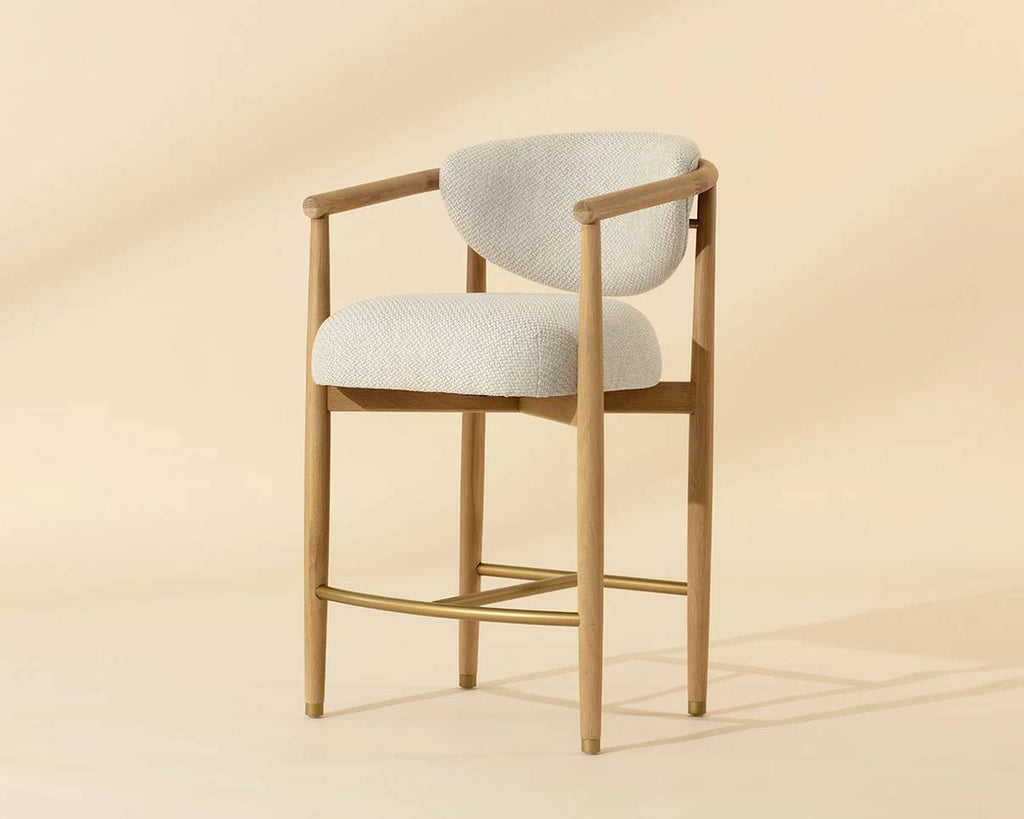 Sigrid Counter Stool - Light Oak