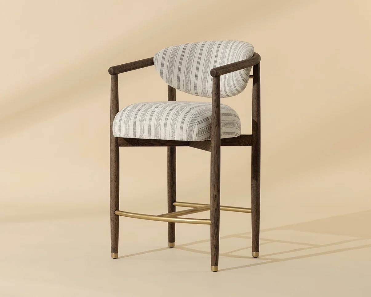 Sigrid Counter Stool - Antique Brown