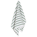 Basketweave Elm Green Dishtowel