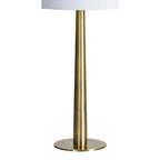 Sarai Lamp - Gold Base/White Shade