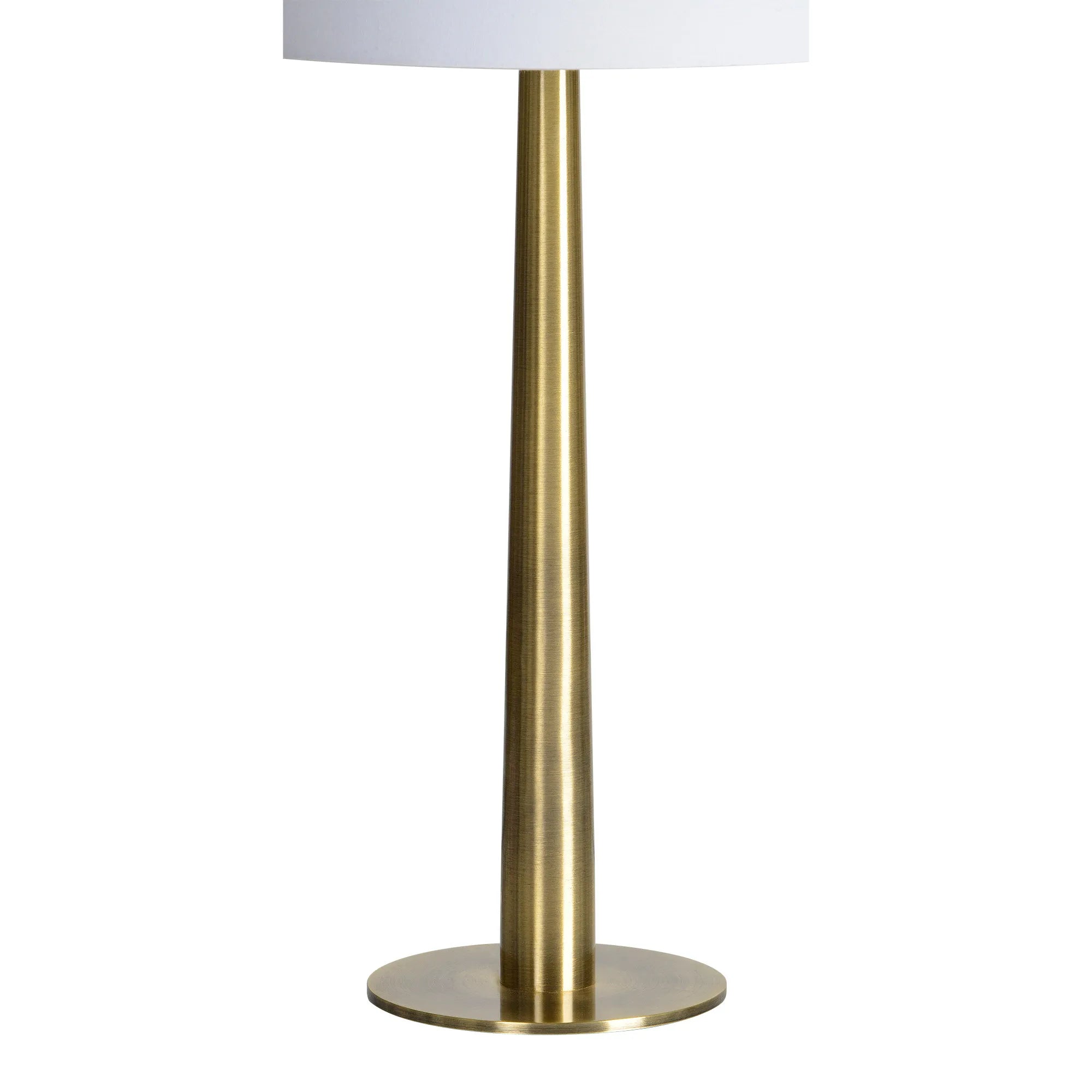 Sarai Lamp - Gold Base/White Shade