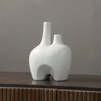 Pioneer Matte Off White Vase