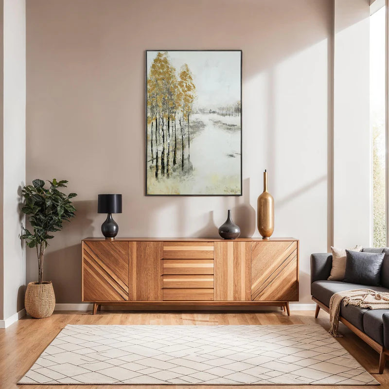 Illia Framed Canvas Designed by Renwil
