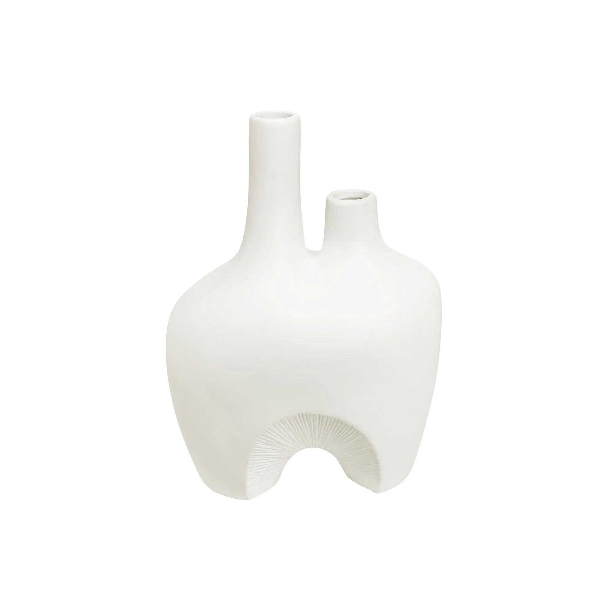 Pioneer Matte Off White Vase