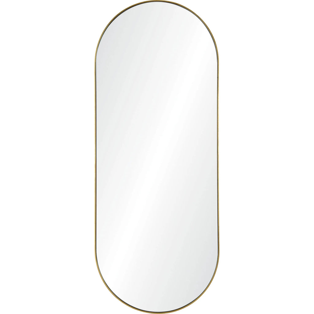 Marius Gold Oval Mirror