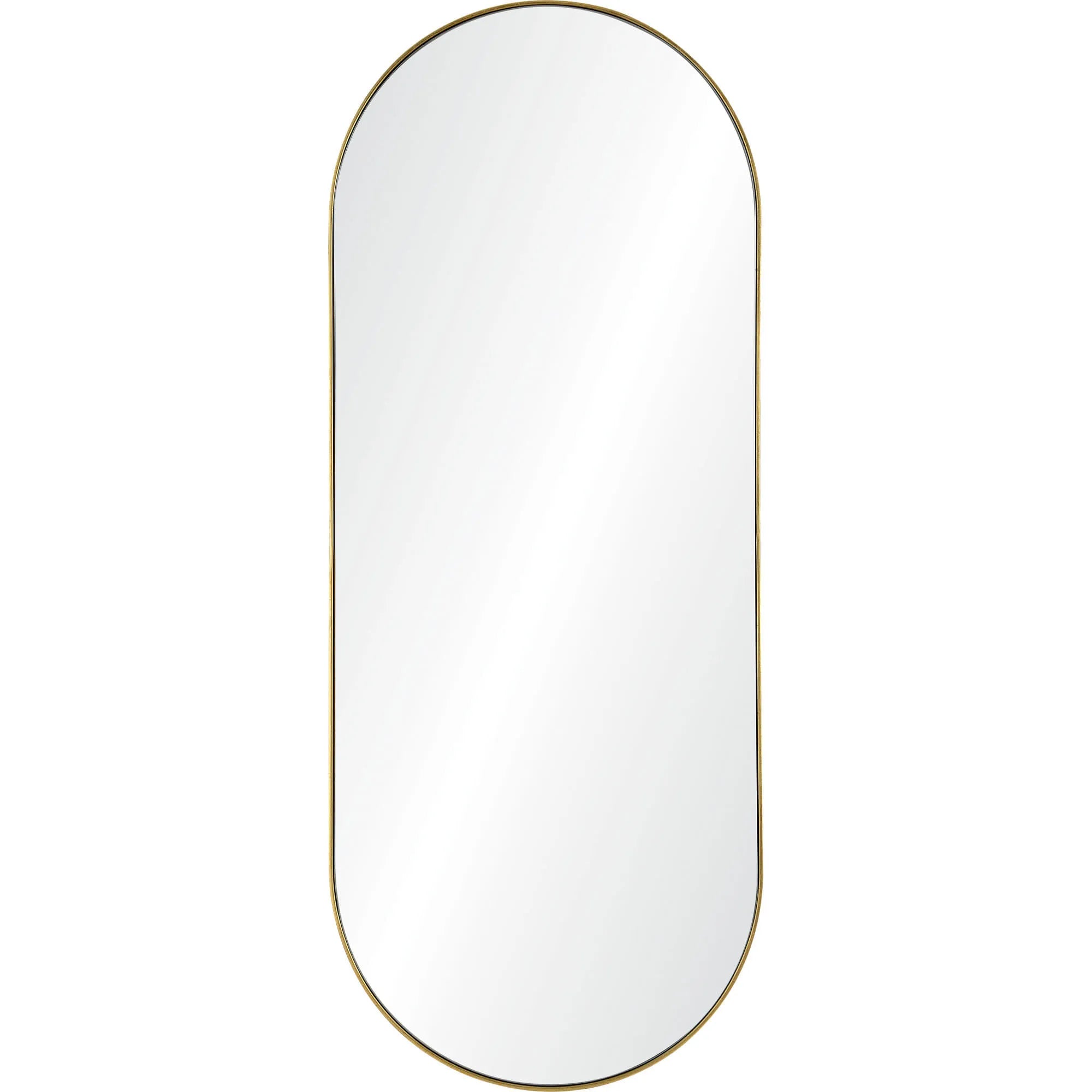 Marius Gold Oval Mirror
