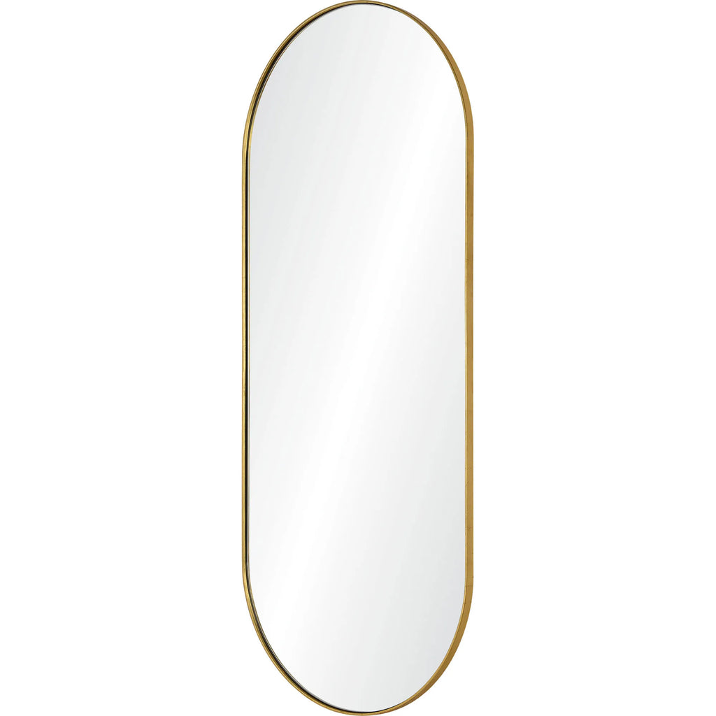 Marius Gold Oval Mirror