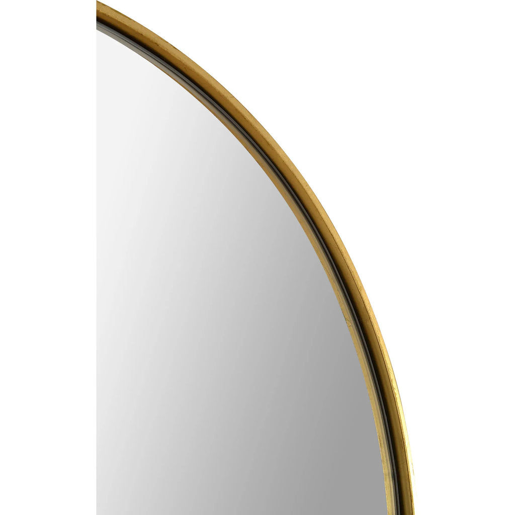 Marius Gold Oval Mirror