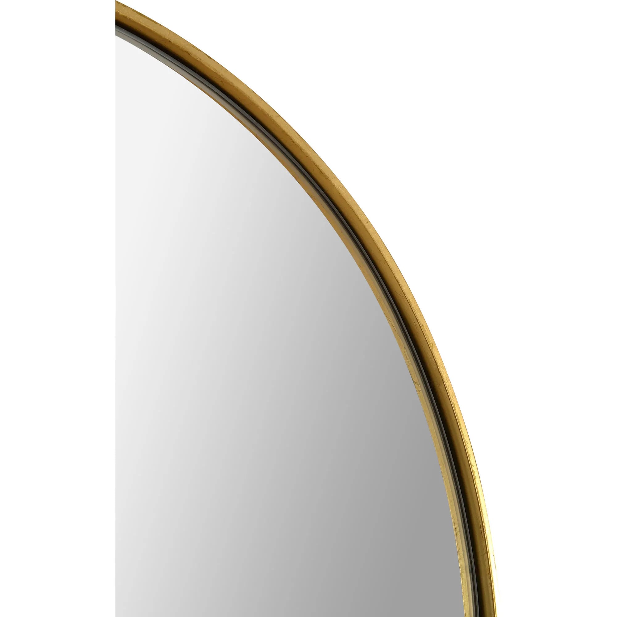 Marius Gold Oval Mirror