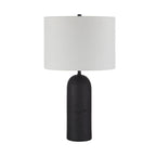 Augusta Black Stone Table Lamp