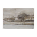 Pallini Hand Painted Canvas with Black Frame