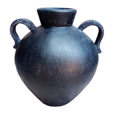 Organic Jug Vase with Handles 17"