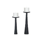 Tilde Metal Candle Holder Dia-4'' X 10''H