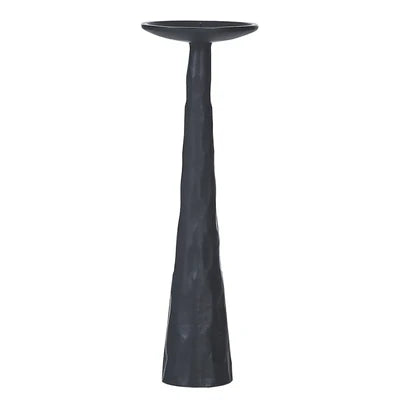 Tilde Metal Candle Holder  Dia-4'' X 13''H