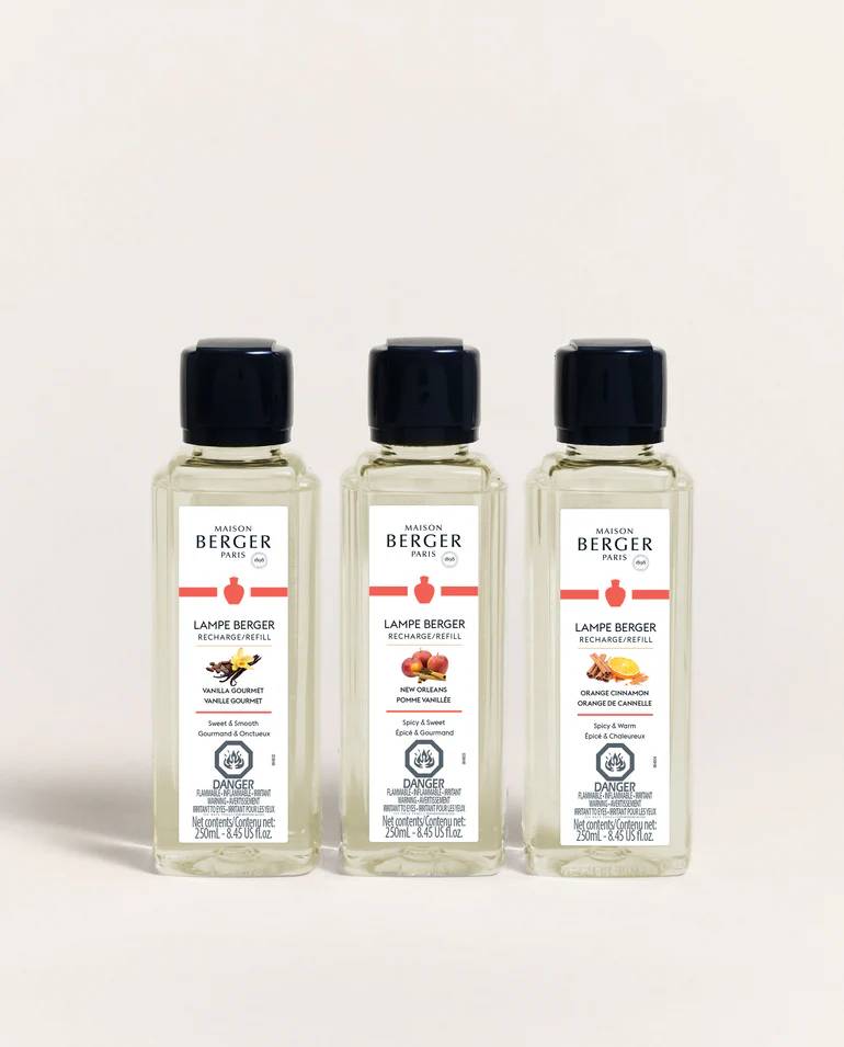 Warm Refill Trio pack  250 ml fragrances