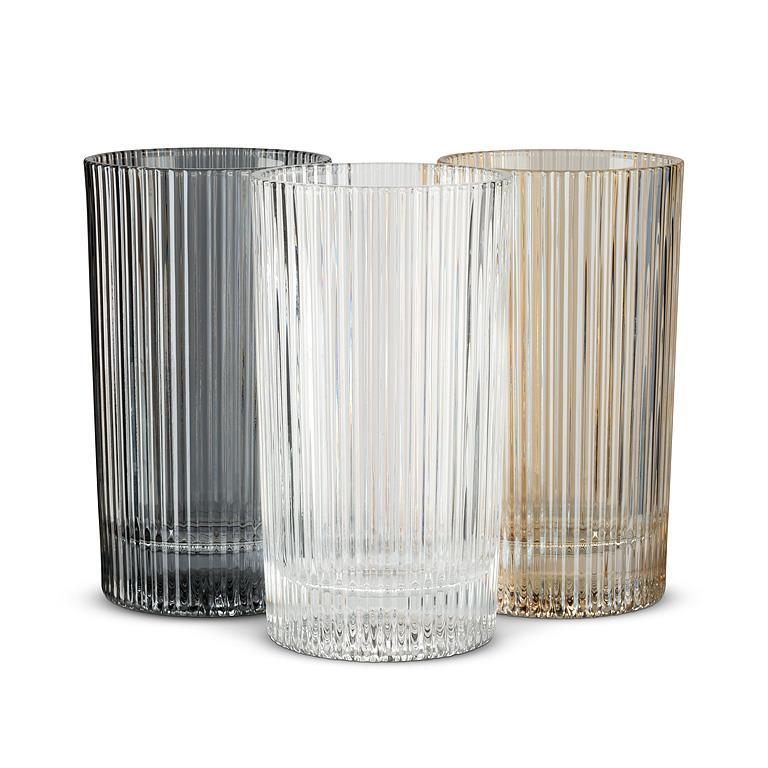 Set of 6 Vertical optic hiballs 5.5"H