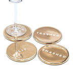Drunk Expressions Coasters Set of 4