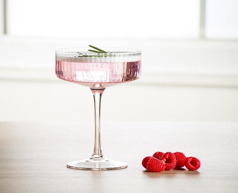 Tight Optic Cocktail Coupe Glasses Set of 4