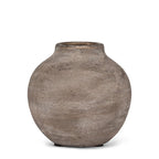Coarse Texture Vase Bronze Wash 4"H