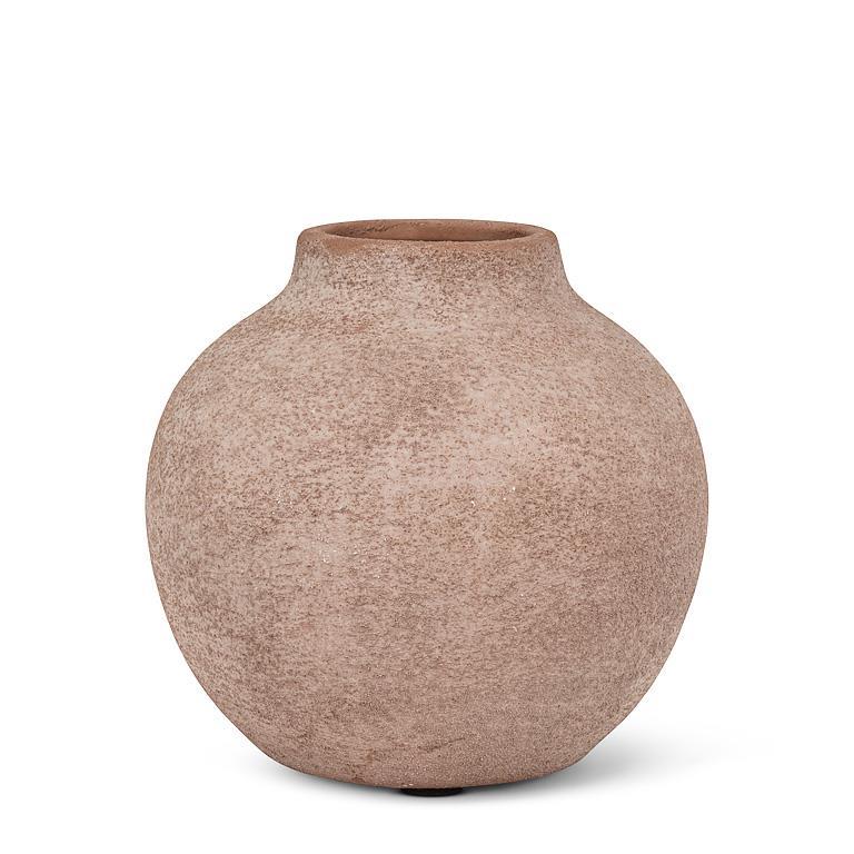 Coarse Texture Vase Sandy Wash 4"H
