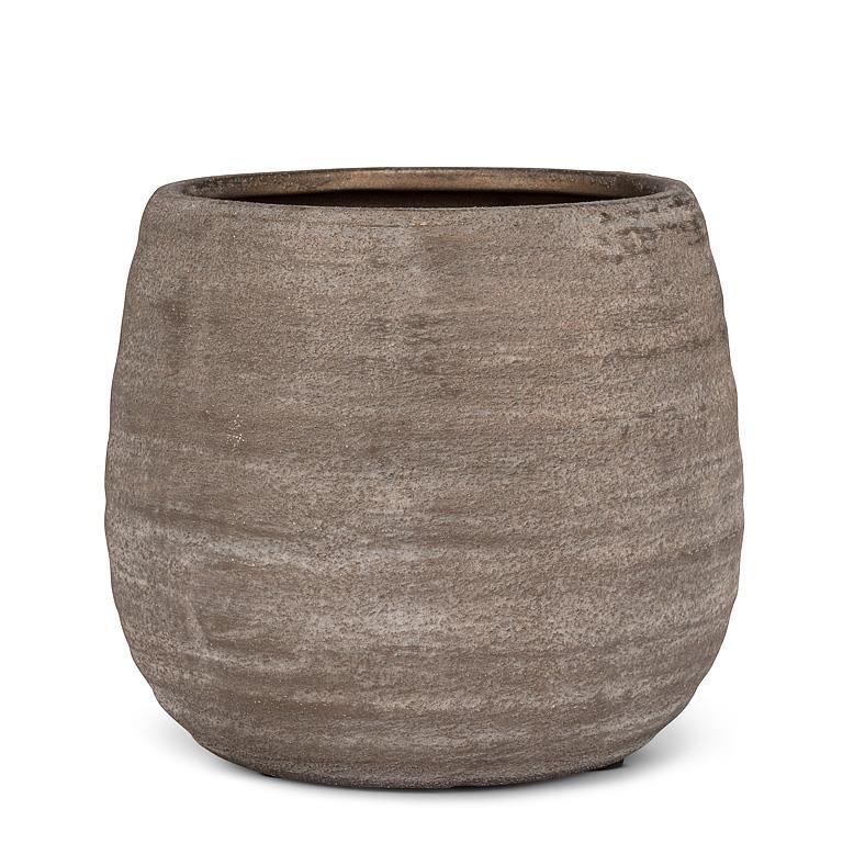 Coarse Texture Planter Bronze Wash 5"H